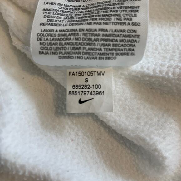 Nike Golf Jacket Womens S Small White Therma Fit Quarter Zip Ohio State Buckeyes - Picture 12 of 14